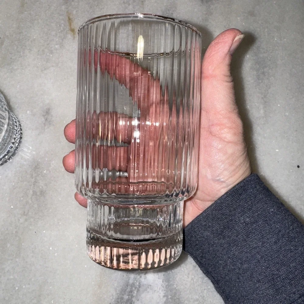 Set Of 4 Acopa Lore Clear Glass Highball‎ Glass GW008